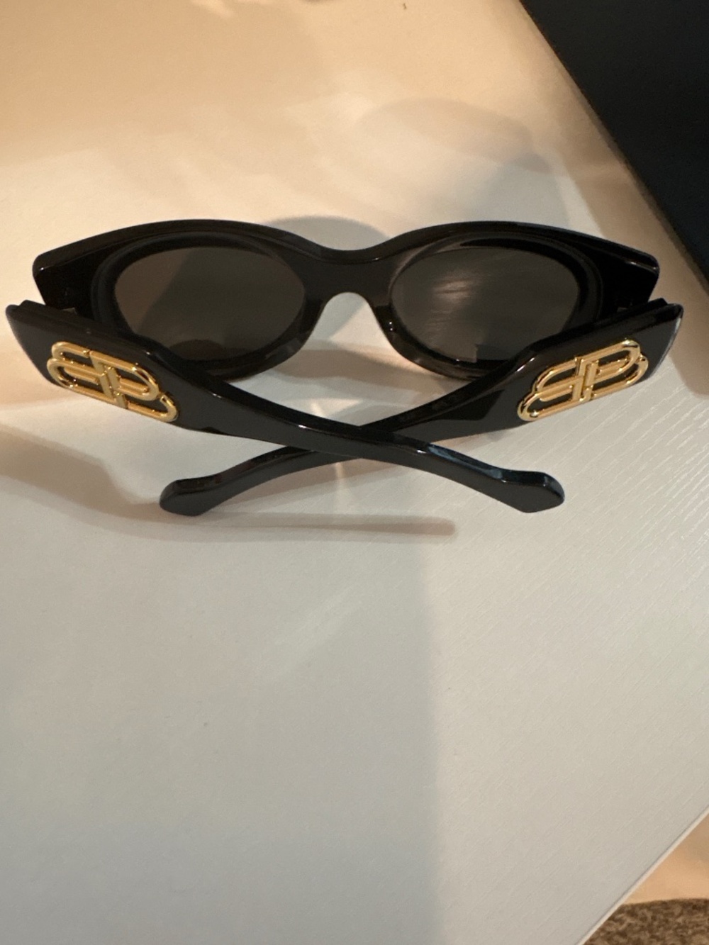 Balenciaga black sunglasses